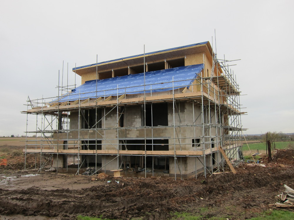 Wider view from the main camera location