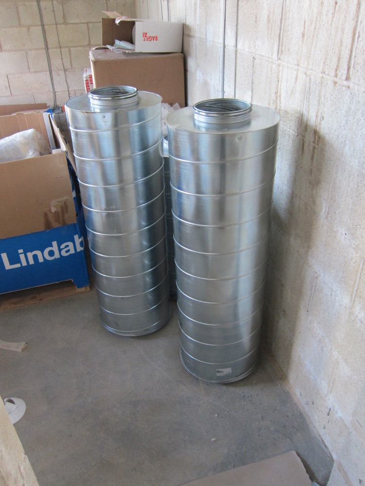 Silencers for ventilation ducts