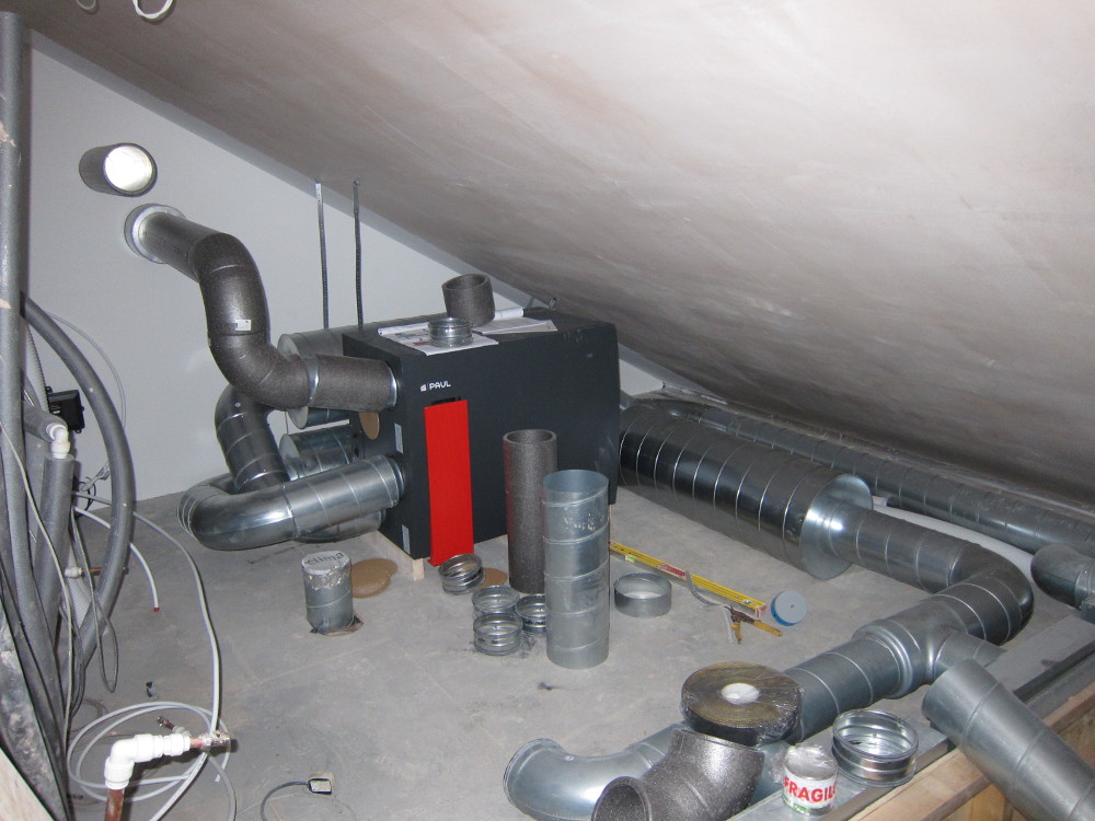 More progress in the Plant Room