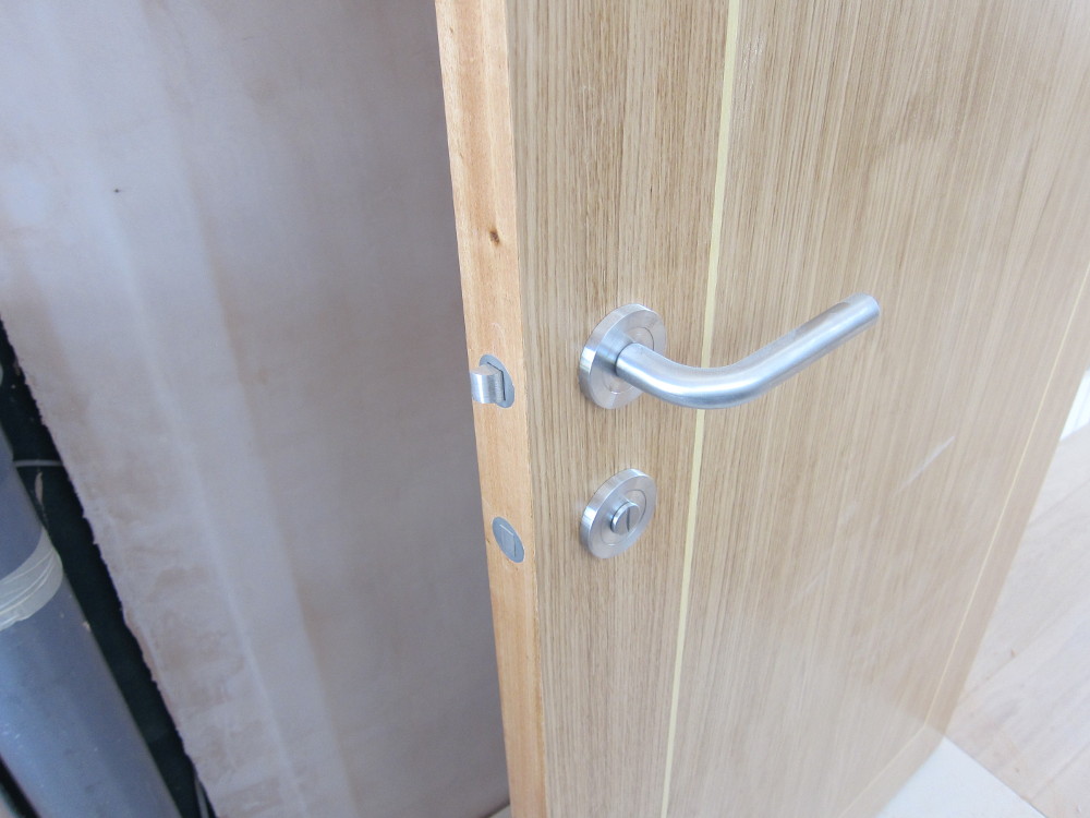 Door furniture on Second Floor Bathroom