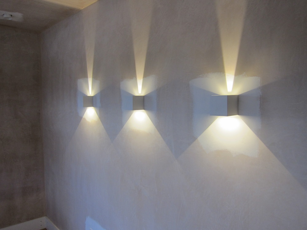 BPM IKI Wall Lights in the Dining Room